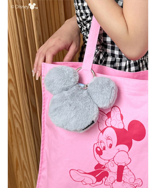 【Disney】ファーモチーフバッグチャーム 詳細画像