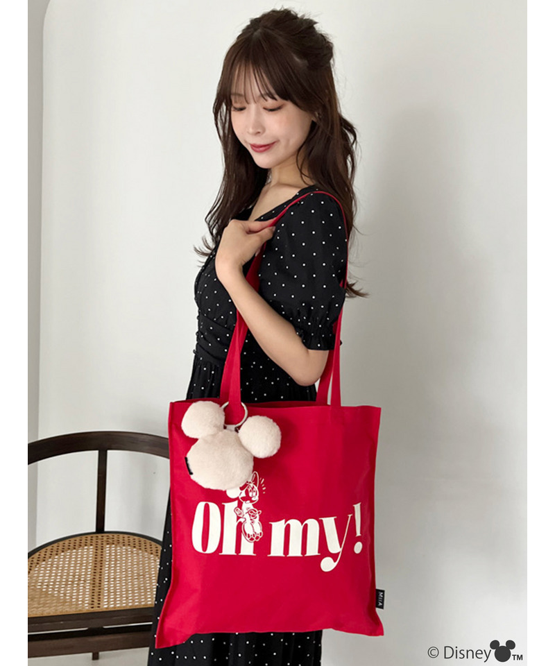 【Disney】ファーモチーフバッグチャーム 詳細画像 ベージュ 4