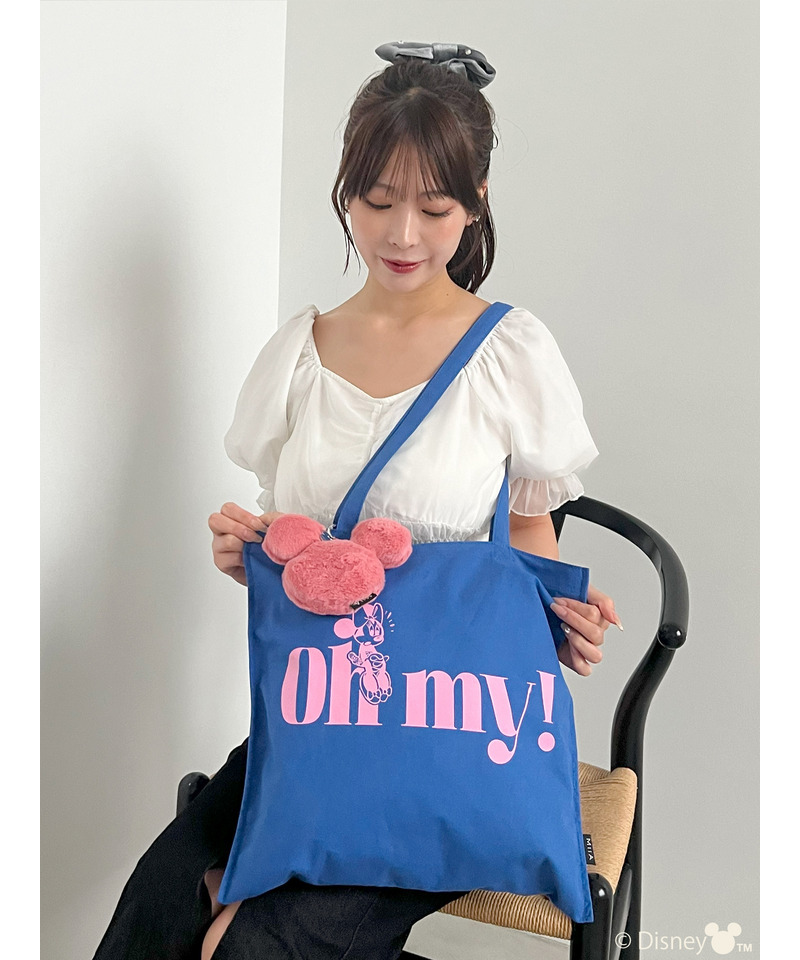 【Disney】ファーモチーフバッグチャーム 詳細画像 レッド 3