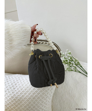 miffy ベロアキルティングショルダーバッグ