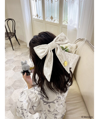 miffy ベロアキルティングリボン