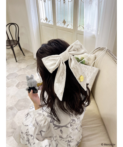 miffy ベロアキルティングリボン 詳細画像