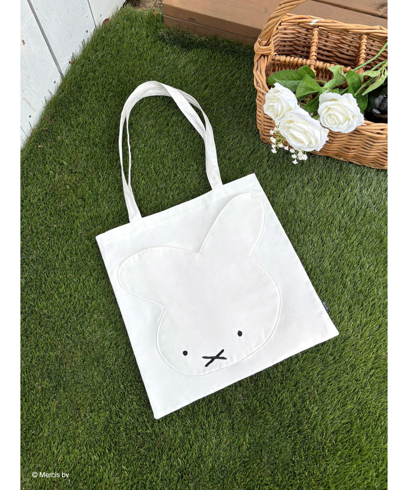 miffy ダイカットトートバッグ 詳細画像 オフホワイト 4