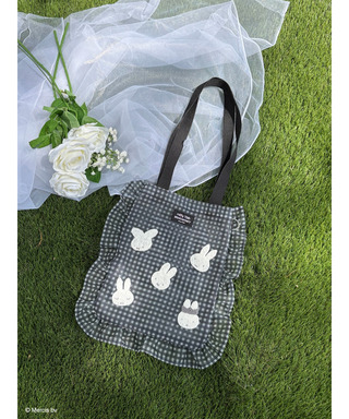 miffy ギンガムメッシュトート