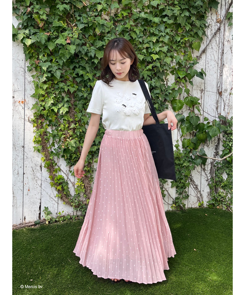 miffy バイカラープリントTシャツ 詳細画像 オフホワイト 2