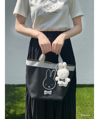 miffy パールトリミングバッグ