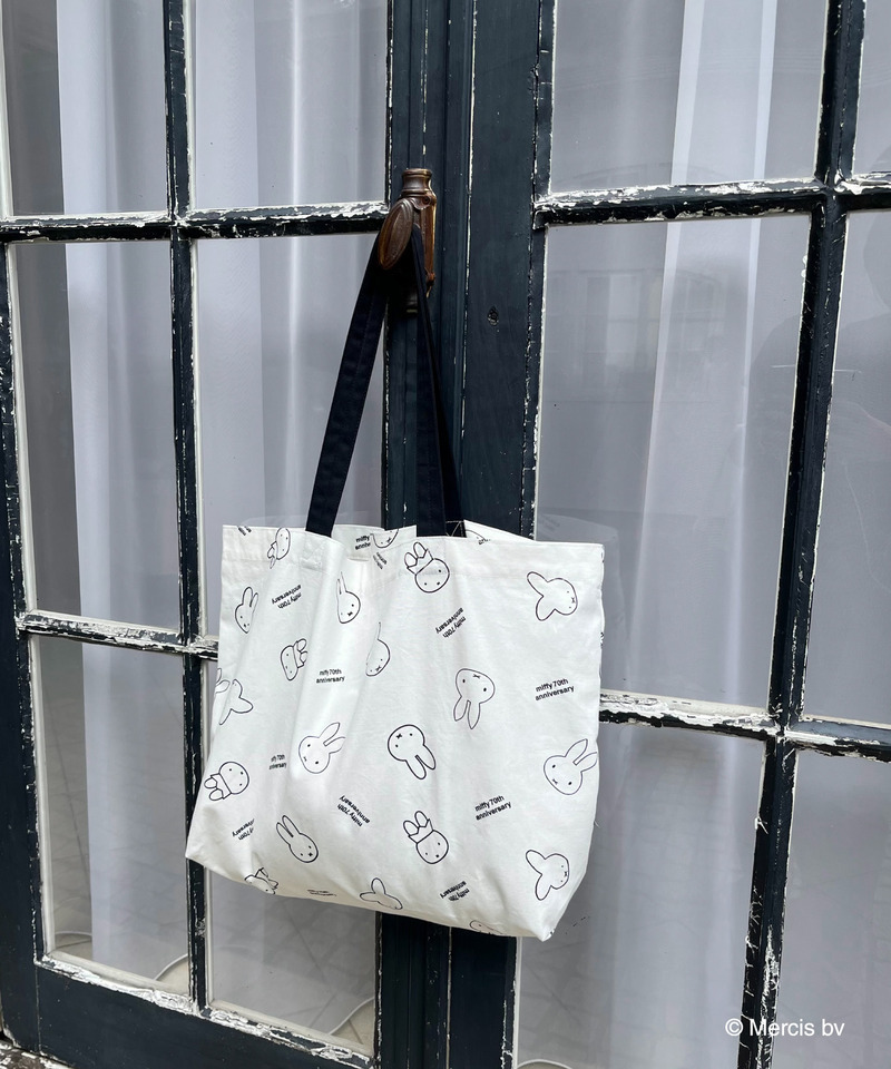 miffy バイカラーBIGトートバッグ 詳細画像 オフホワイト 2