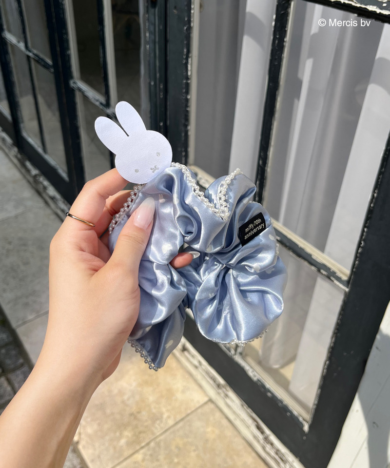 miffy 総柄パールシュシュ 詳細画像 ブルー 2