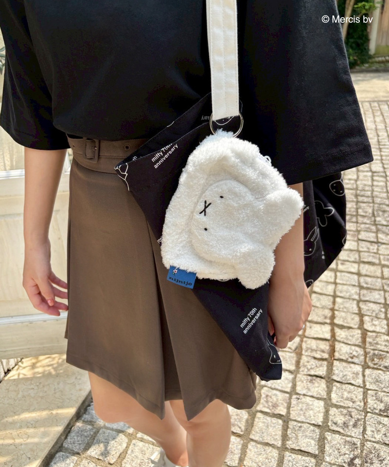 miffy ナインチェカラビナ付きポーチ 詳細画像 オフホワイト 3