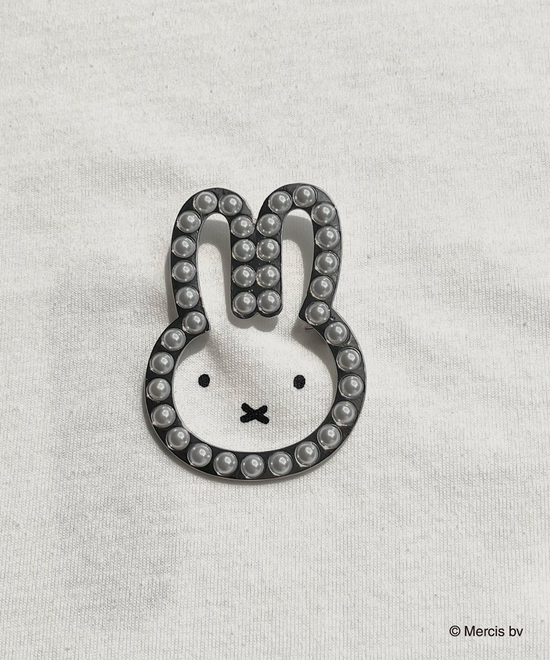 miffy パールブローチ 詳細画像 ホワイト 8