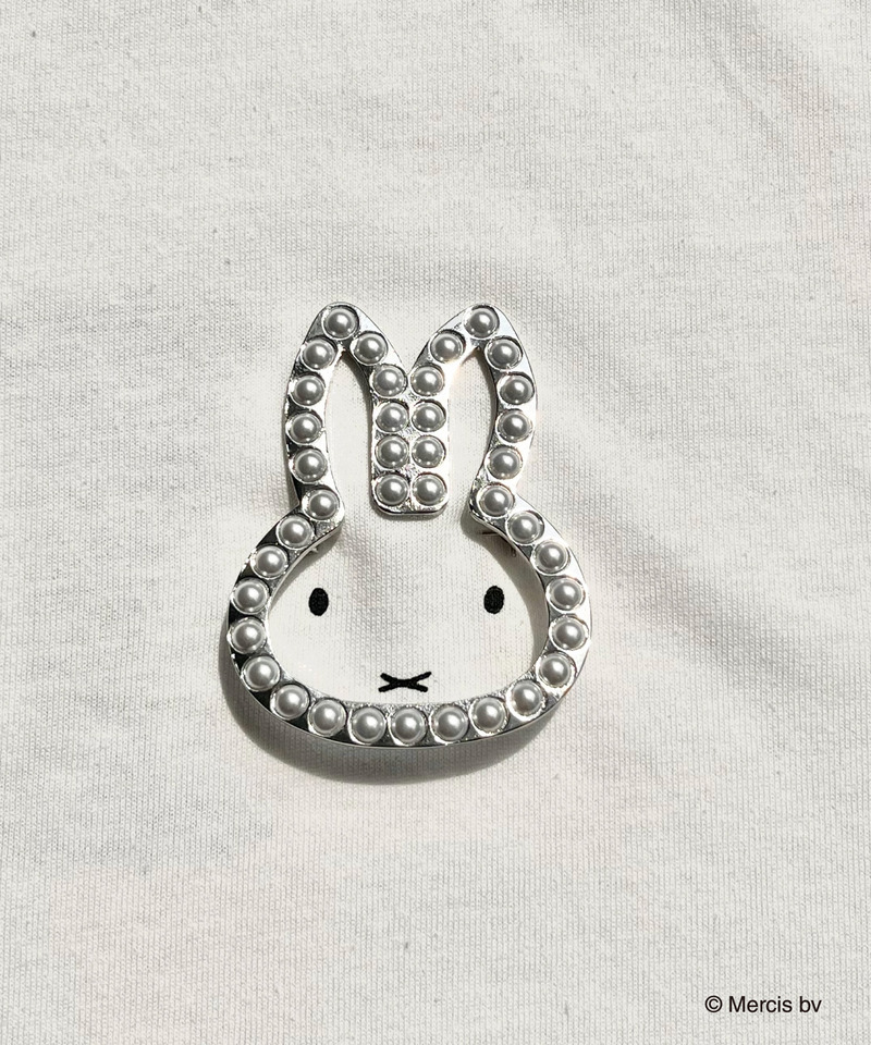 miffy パールブローチ 詳細画像 オフホワイト 9