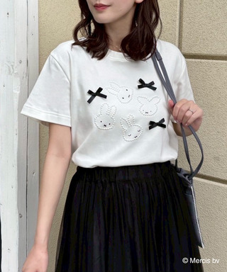 miffy パールリボンTシャツ