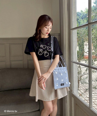 miffy パールリボンTシャツ