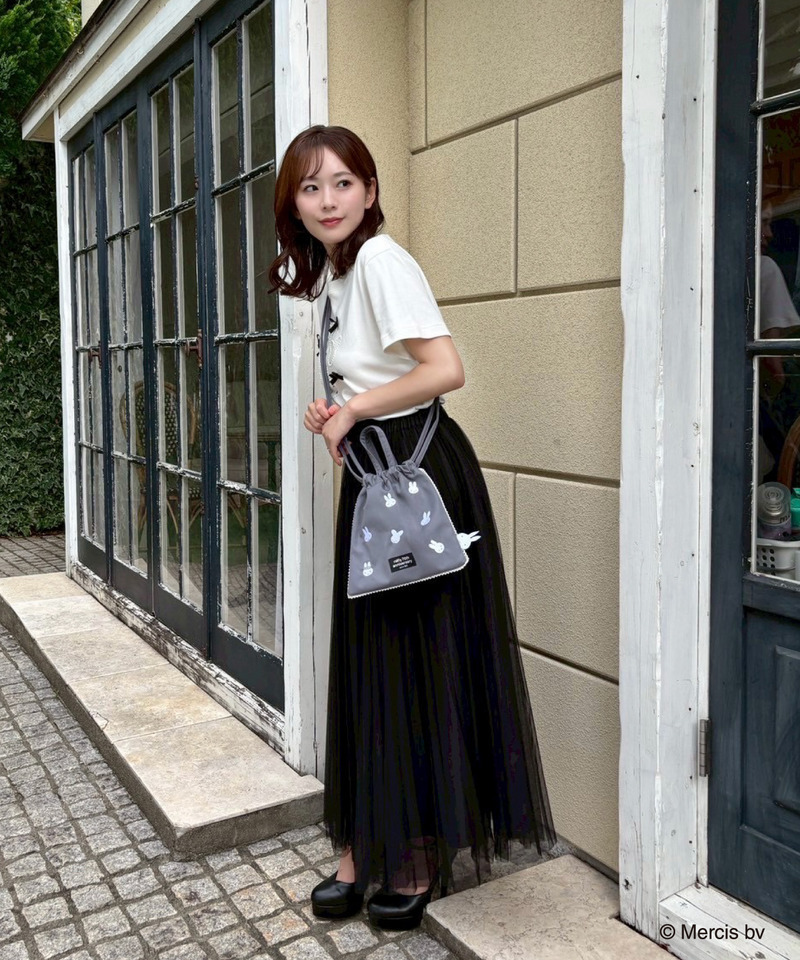 miffy パールリボンTシャツ 詳細画像 オフホワイト 5