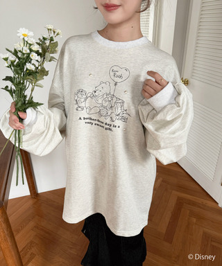 【Disney】くまのプーさん/プリントロンT