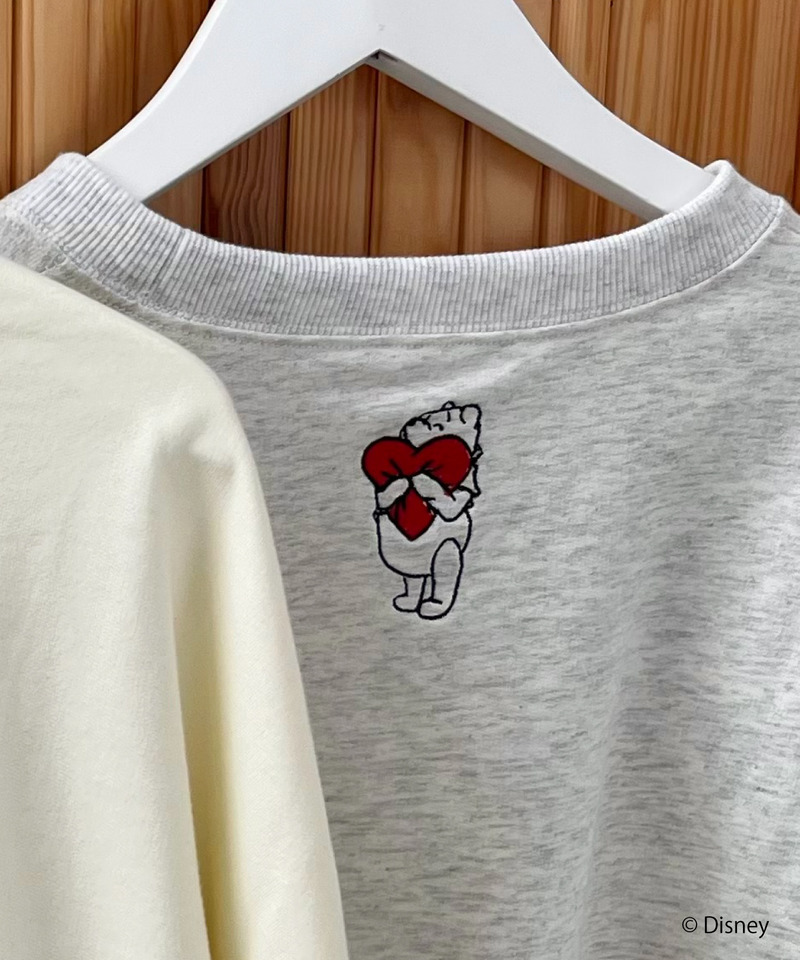 【Disney】くまのプーさん/プリントロンT 詳細画像 ライトグレー 27