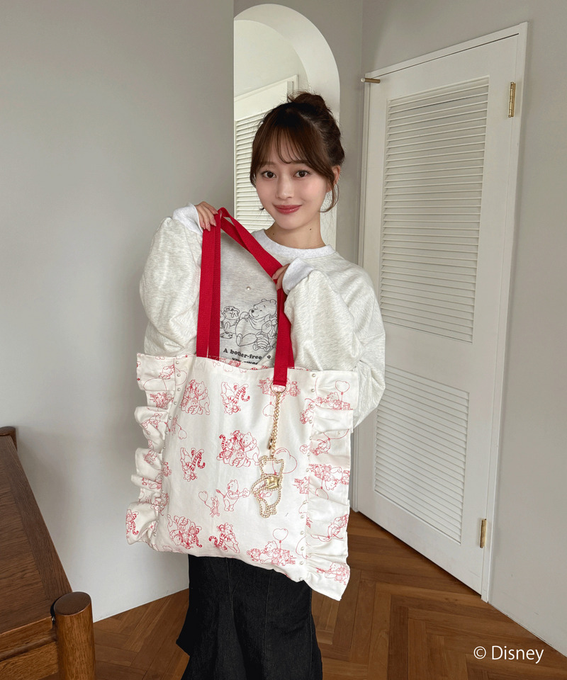 【Disney】くまのプーさん/パールBAGチャーム 詳細画像 ゴールド 4