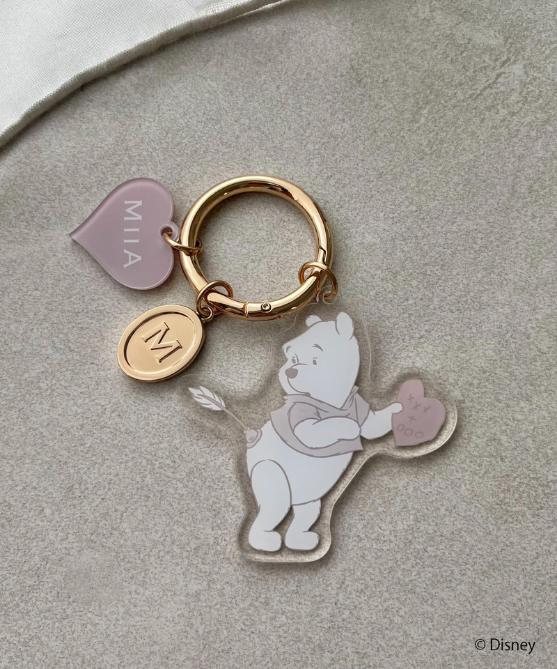 【Disney】くまのプーさん/ラブリーアクリルキーホルダー 詳細画像 ベージュ 6