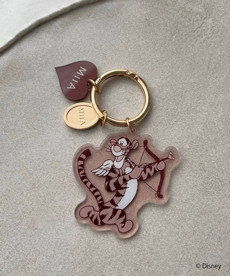 【Disney】くまのプーさん/ラブリーアクリルキーホルダー 詳細画像 ブラウン 6