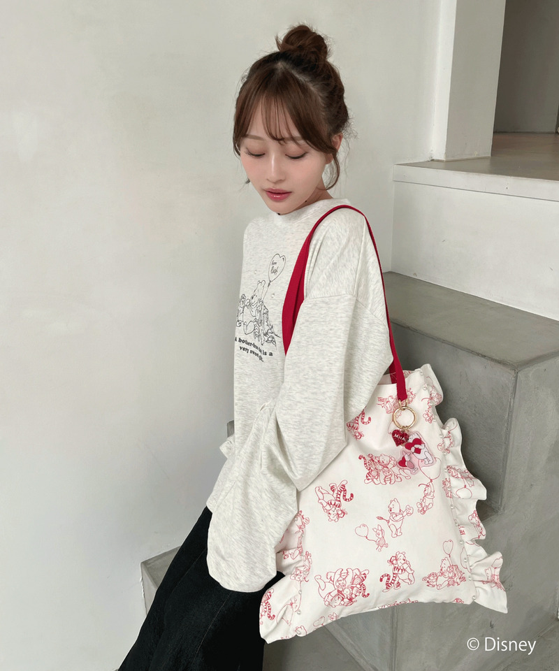 【Disney】くまのプーさん/ラブリーアクリルキーホルダー 詳細画像 ピンク 8