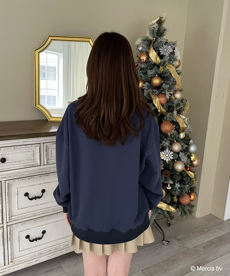 miffy 裏起毛スウェット 詳細画像 ネイビー 20