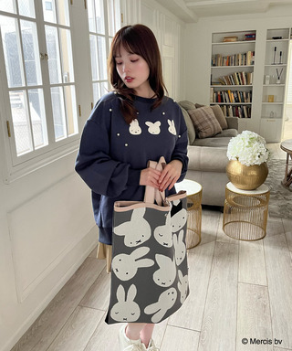 miffy ニットトートバッグ
