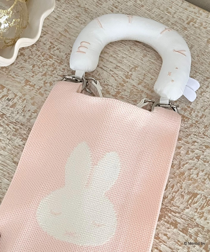 miffy 2wayリボンニットバッグ 詳細画像 ピンク 3