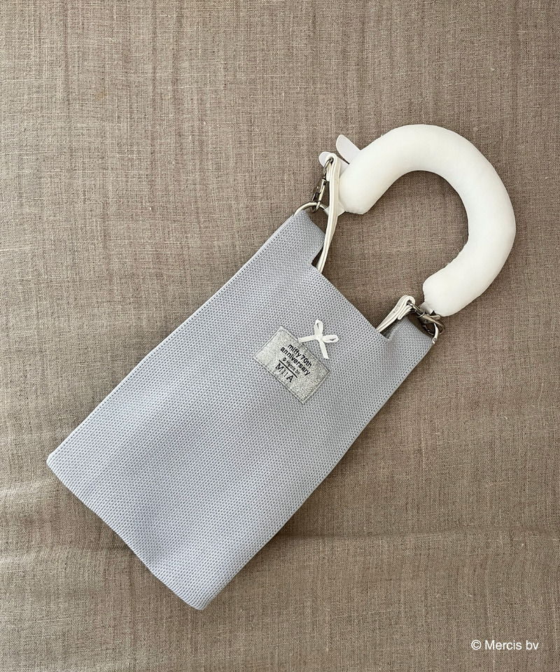 miffy 2wayリボンニットバッグ 詳細画像 ブルー 5