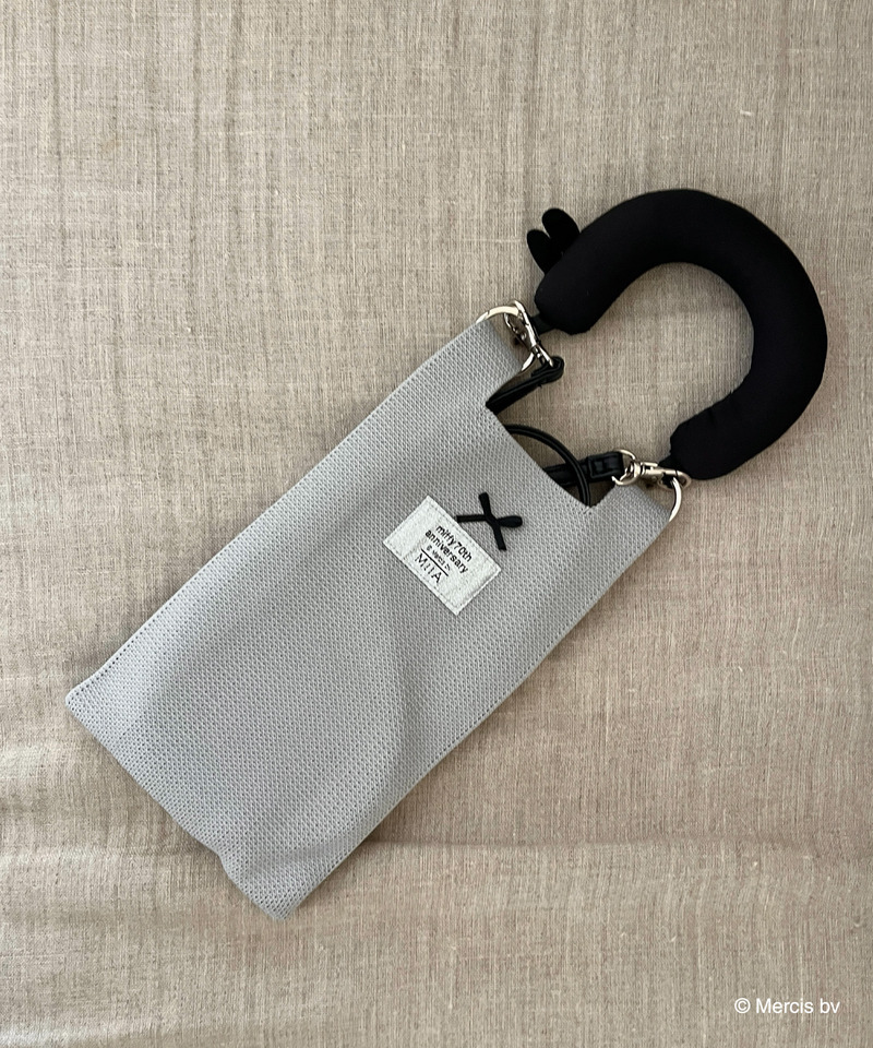 miffy 2wayリボンニットバッグ 詳細画像 グレー 6