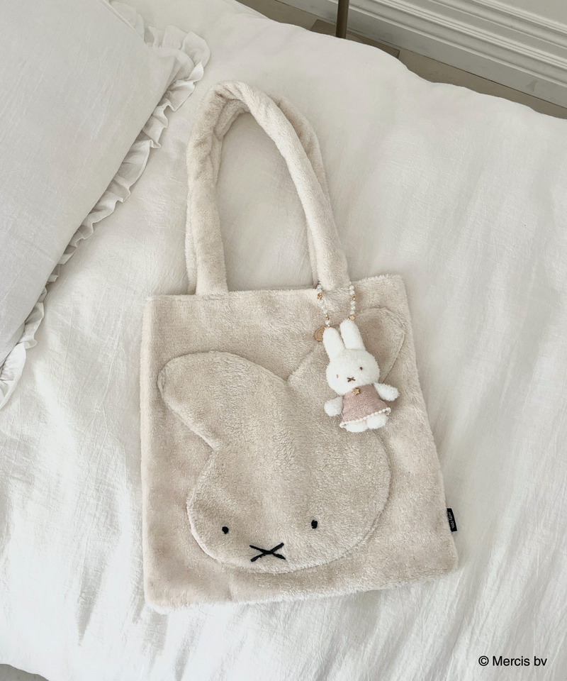 miffy ラメダイカットトートバッグ 詳細画像 オフホワイト 27