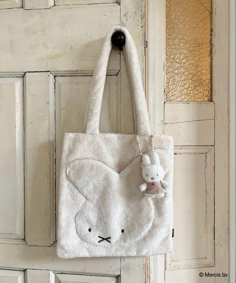 miffy ラメダイカットトートバッグ 詳細画像 オフホワイト 29