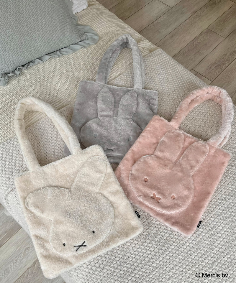 miffy ラメダイカットトートバッグ 詳細画像 オフホワイト 30