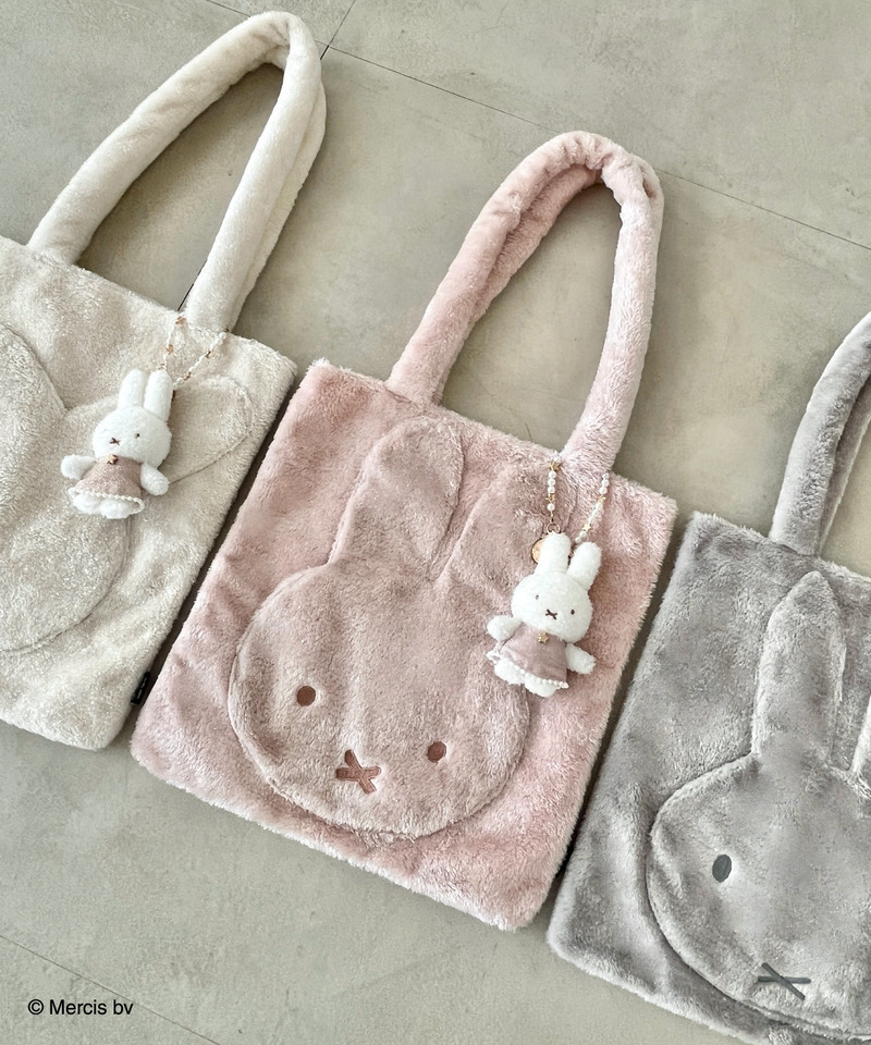 miffy ラメダイカットトートバッグ 詳細画像 ピンク 3