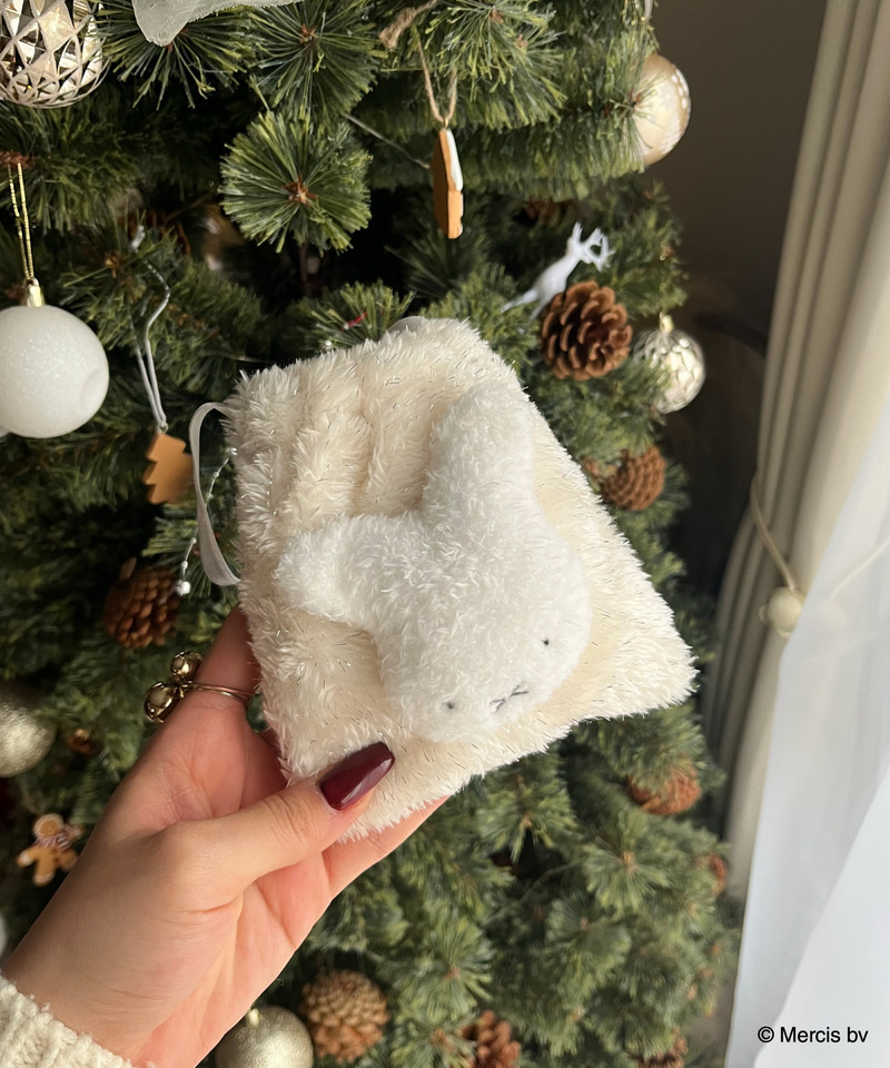 miffy 巾着付き総柄エコバッグ 詳細画像 オフホワイト 1