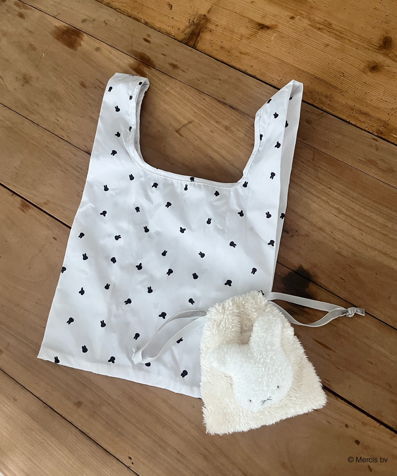 miffy 巾着付き総柄エコバッグ 詳細画像 オフホワイト 11