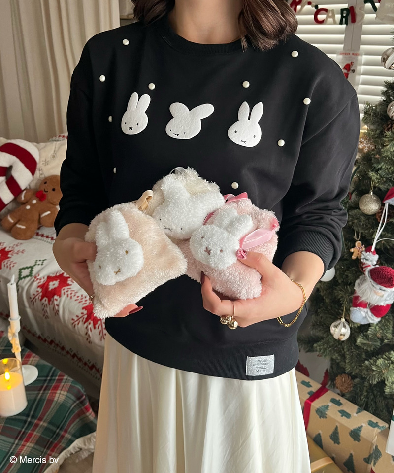 miffy 巾着付き総柄エコバッグ 詳細画像 オフホワイト 7