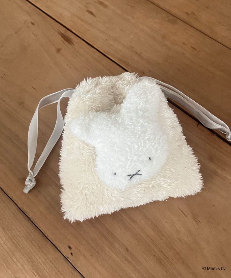 miffy 巾着付き総柄エコバッグ 詳細画像 オフホワイト 8