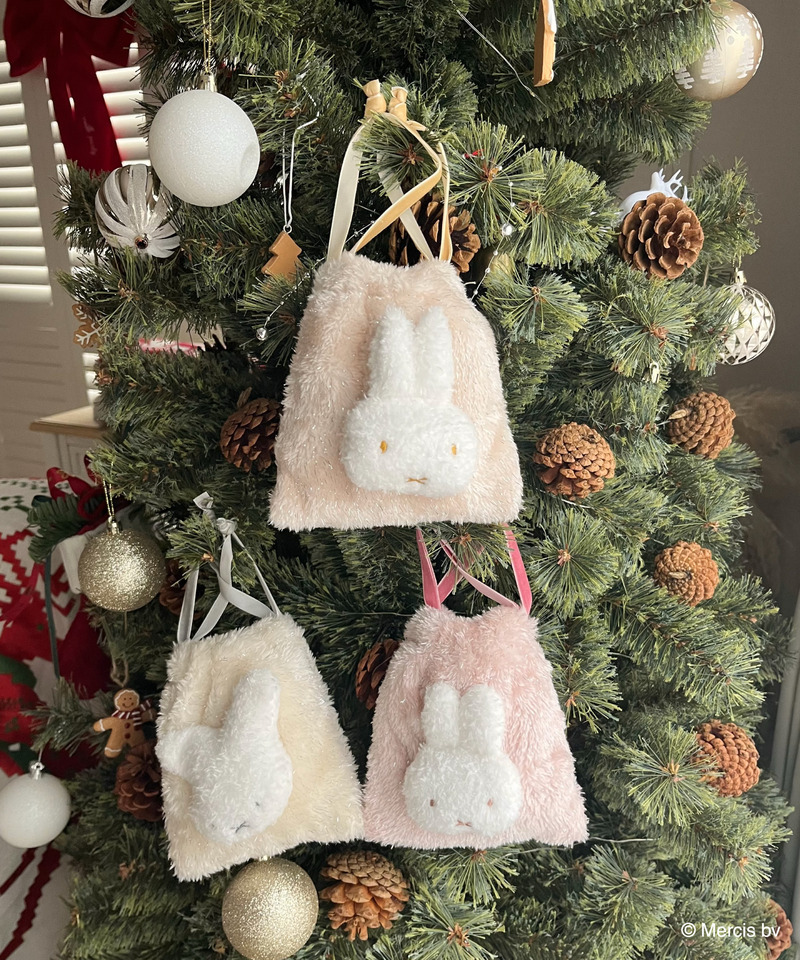 miffy 巾着付き総柄エコバッグ 詳細画像 ピンク 2