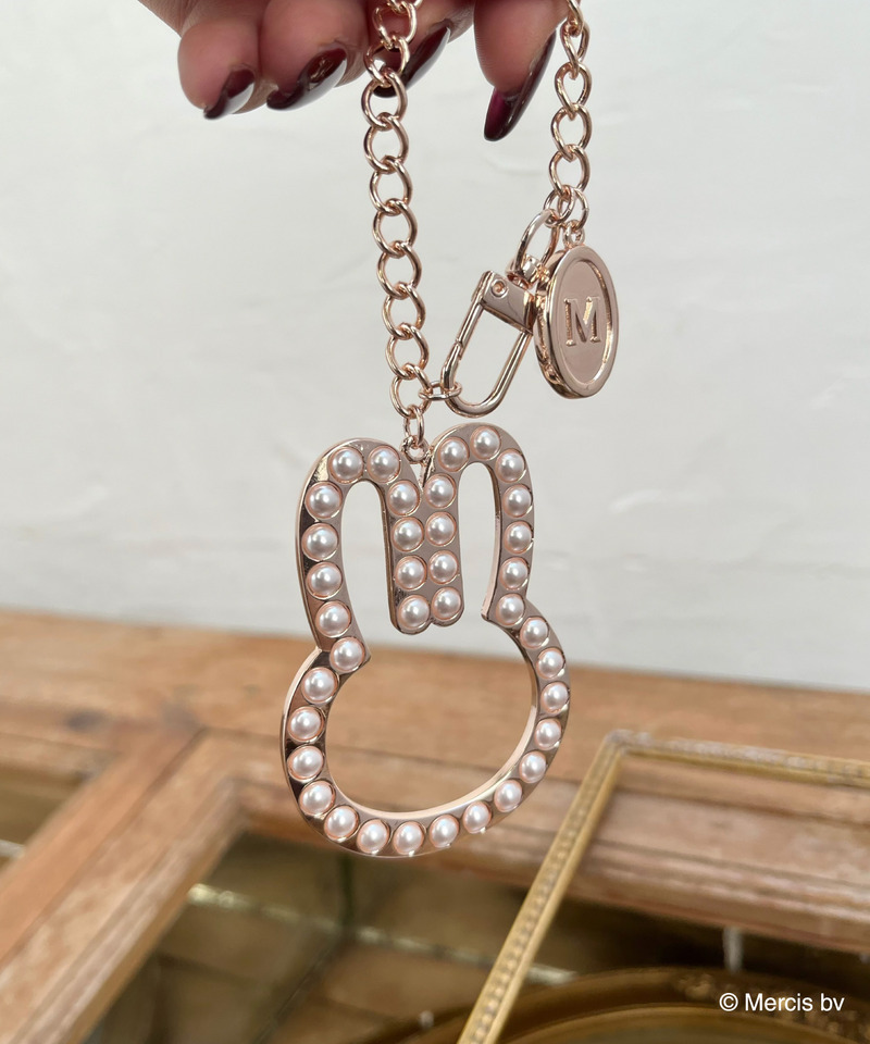 miffy パールバッグチャーム 詳細画像 ピンク 3