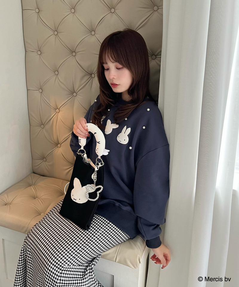 miffy パールバッグチャーム 詳細画像 シルバー 3