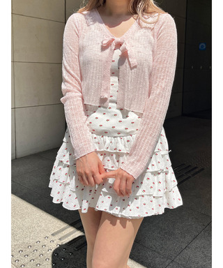 チェリーティアードワンピース