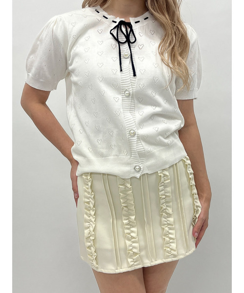 ハートリボントップス 詳細画像