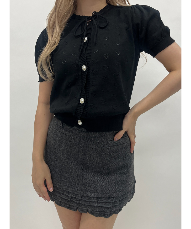 ハートリボントップス 詳細画像 オフホワイト 10