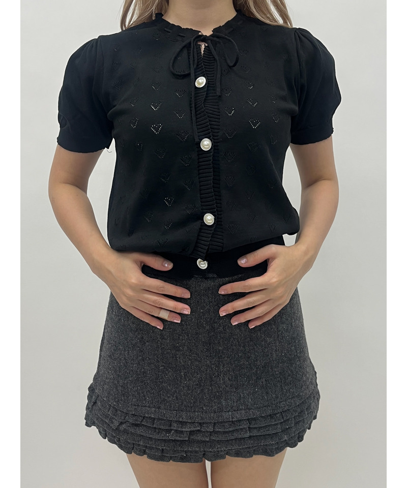 ハートリボントップス 詳細画像 オフホワイト 6