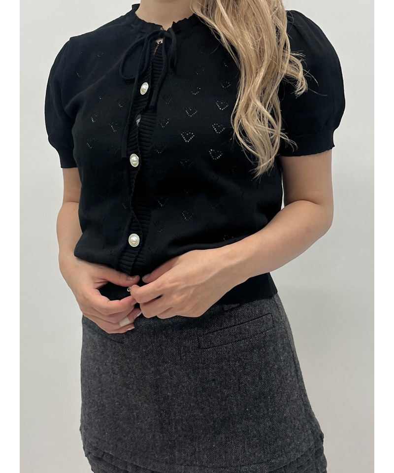 ハートリボントップス 詳細画像 オフホワイト 9