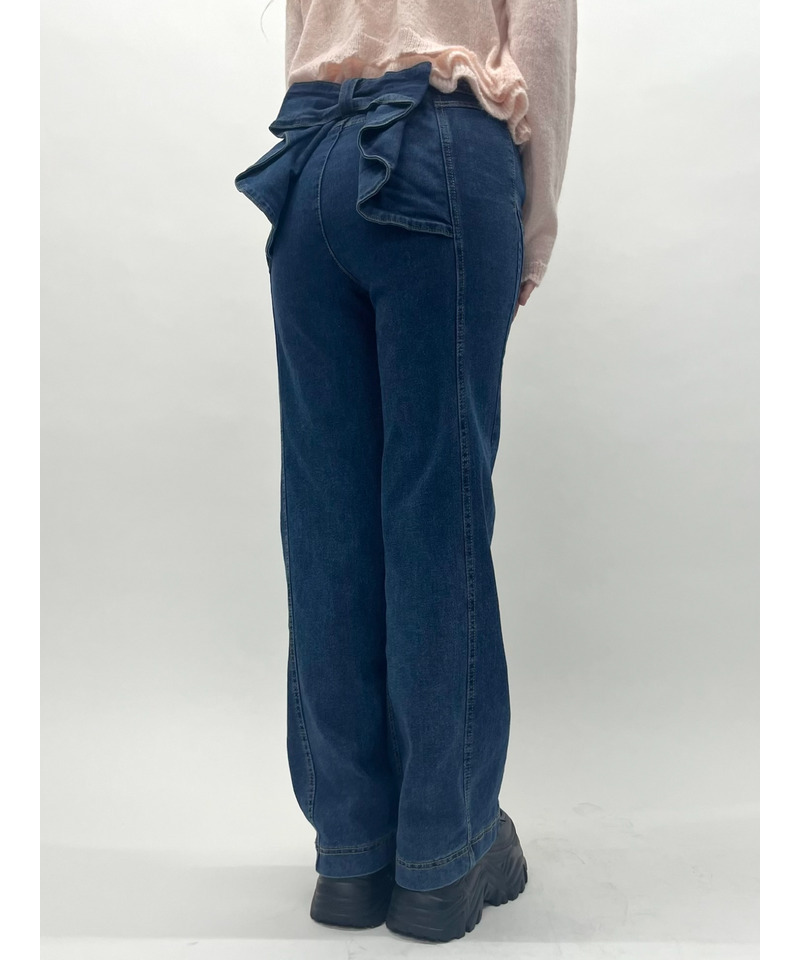 バックリボンデニム 詳細画像 ブルー 18