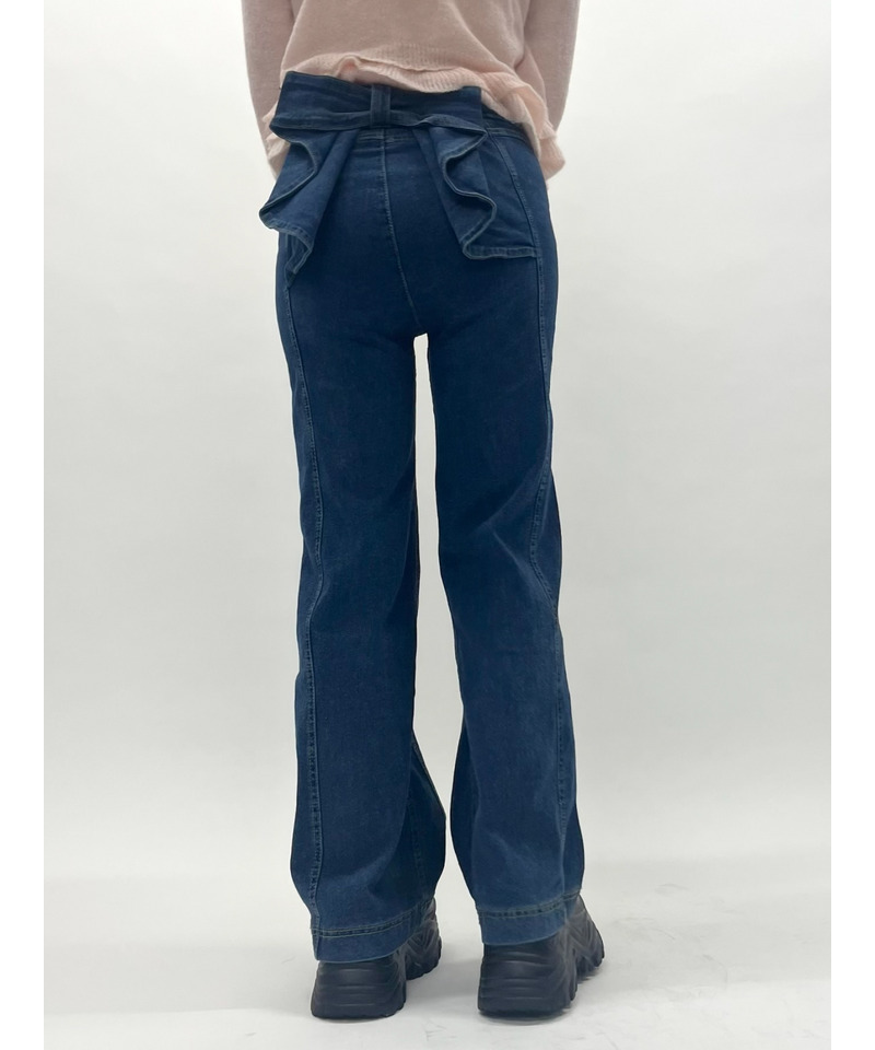 バックリボンデニム 詳細画像 ブルー 19