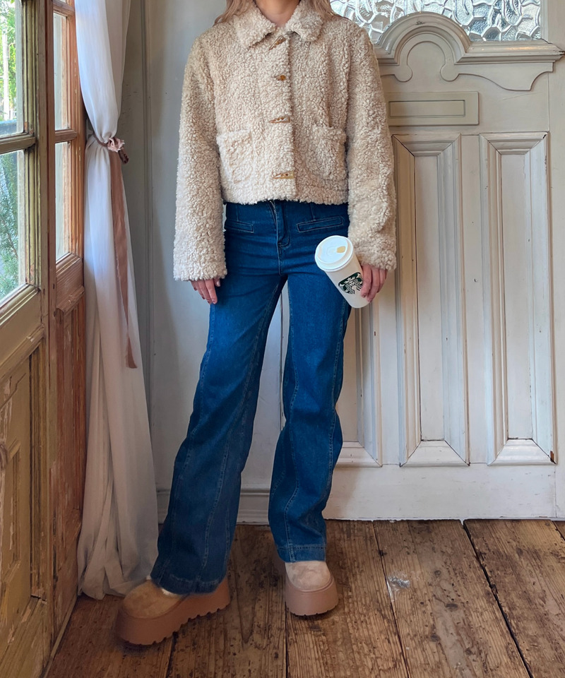 バックリボンデニム 詳細画像 ブルー 21