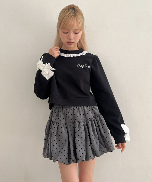 ドットバルーンスカート 詳細画像