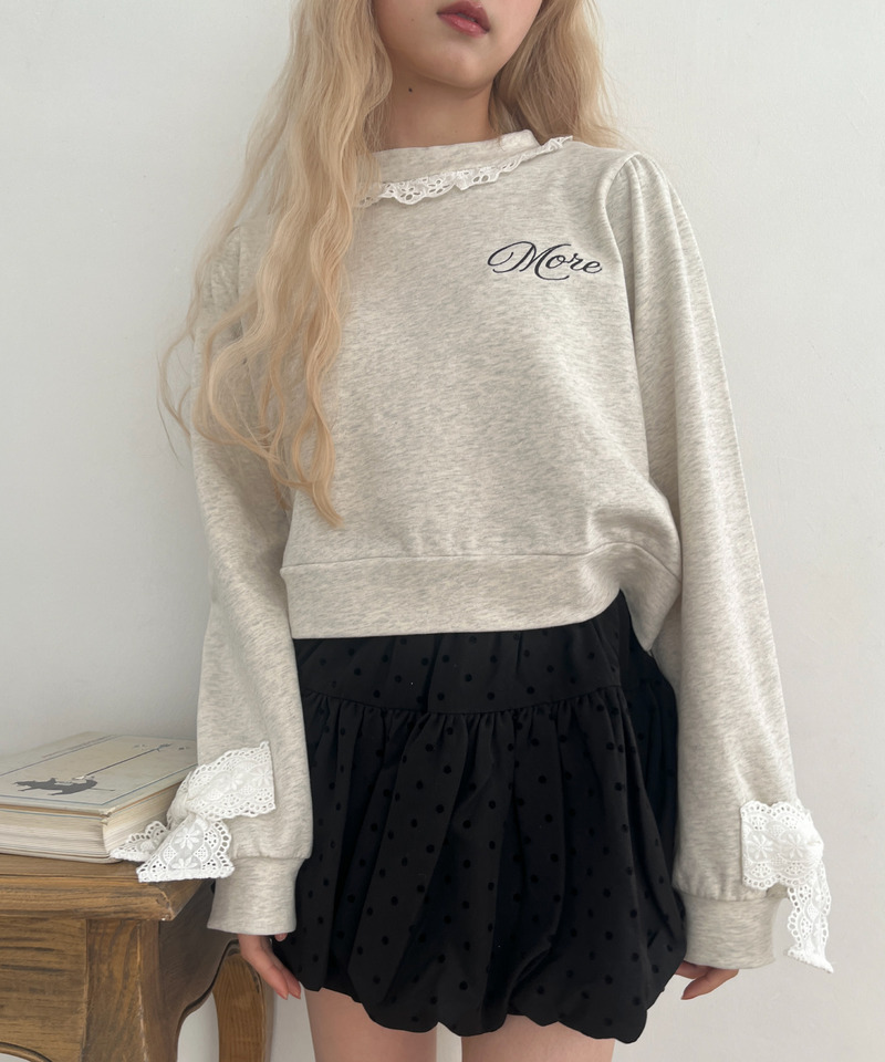 ドットバルーンスカート 詳細画像 ブラック 21